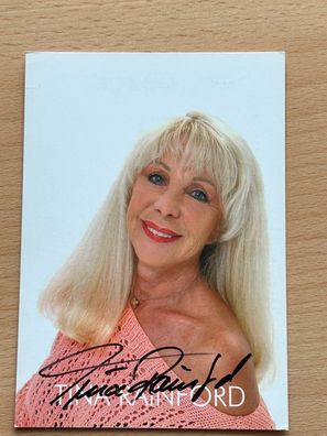 Tina Rainford Autogrammkarte orig signiert #6898