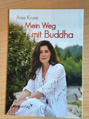 Anja Kruse Autogrammkarte orig signiert #6817