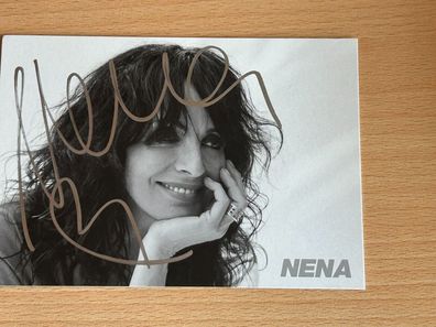 NENA Autogrammkarte orig signiert #6719