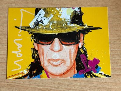 Udo Lindenberg Autogrammkarte orig signiert #6724