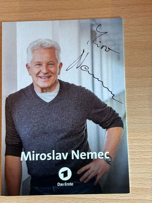 Miroslav Nemec Autogrammkarte orig signiert #6789