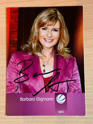 Barbara Eligmann Autogrammkarte orig signiert #6807