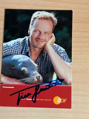 Till Demtroder Autogrammkarte orig signiert #6767