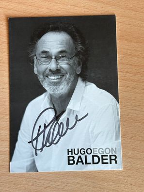 Hugo Egon Balder Autogrammkarte orig signiert #6733