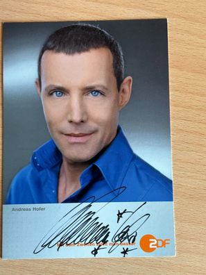 Andreas Hofer Alisa Folge deinem Herzen Autogrammkarte orig signiert #6763