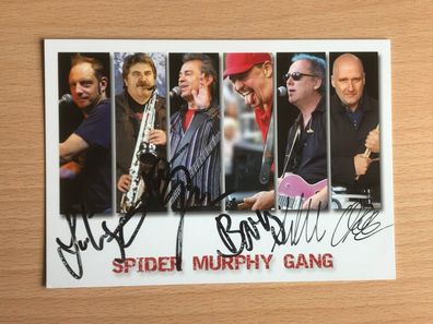 Spider Murphy Gang Autogrammkarte orig signiert MUSIK Schlager ROCK POP #6238