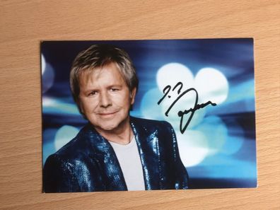 G. G. Anderson Autogrammkarte orig signiert MUSIK Schlager ROCK POP #6209