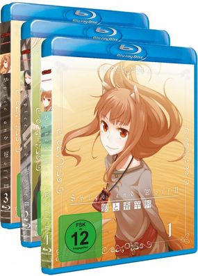 Spice & Wolf - Staffel 2 - Gesamtausgabe - Bundle Vol.1-3 - Blu-Ray - NEU