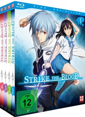 Strike the Blood - Gesamtausgabe - Bundle Vol.1-4 - Blu-Ray - NEU