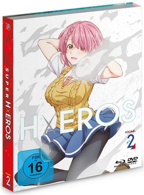 SUPER HxEROS - Vol.2 - Episoden 7.5-12 - Limited Edition - Blu-Ray + DVD - NEU