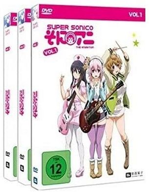 Super Sonico - Gesamtausgabe - Bundle Vol.1-3 - DVD - NEU
