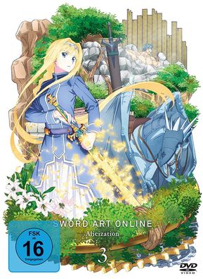 Sword Art Online - Alicization - Staffel 3 - Vol.3 - DVD - NEU
