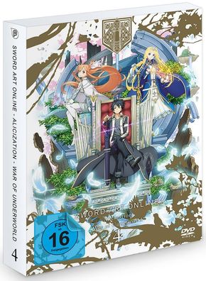 Sword Art Online - Alicization - War of Underworld - Vol.4 - DVD - NEU