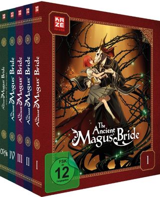 The Ancient Magus Bride - Gesamtausgabe - Bundle Vol.1-4 + OVA - DVD - NEU