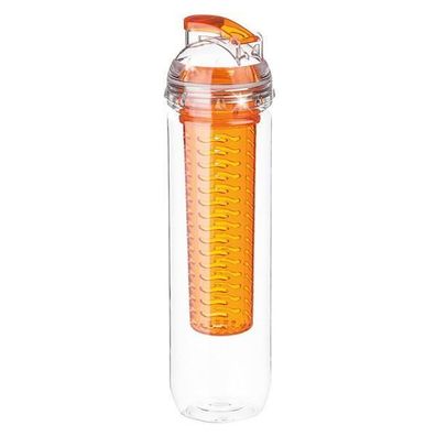 Melianda MA-7200 Orange leichte Trinkflasche mit Fruit Infuser für trendige Frucht...