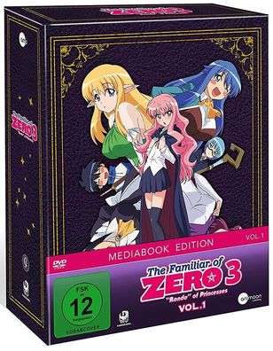 The Familiar of Zero 3 - "Rondo" of Princesses - Staffel 3 - Vol.1 - DVD - NEU
