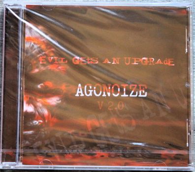 Agonoize - Evil Gets An Upgrade (2004) (CD) (Out Of Line - OUT 184) (Neu + OVP)