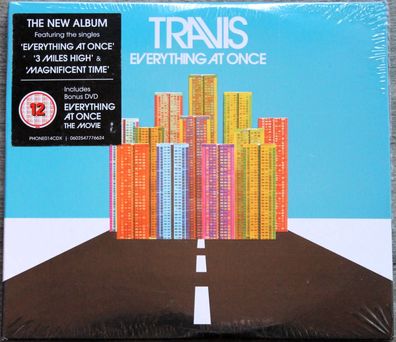 Travis - Everything At Once (2016) (CD + DVD) (PHONE014CDX) (Neu + OVP)