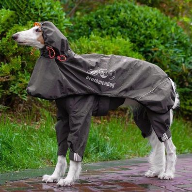 Verstellbare Hunde Regenmantel, Hunde kleidung, große Hunde, Wasserdicht, Voll Abdeck