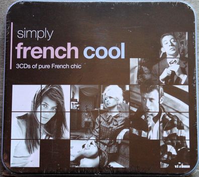 Various - Simply French Cool (2014) (3xCD, Tinbox) (SIMPTNCD012) (Neu + OVP)