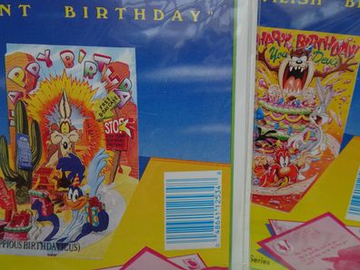 3D Pop-Up Standkarten Grußkarten PopShots Looney Tunes Birthday Geburtstag
