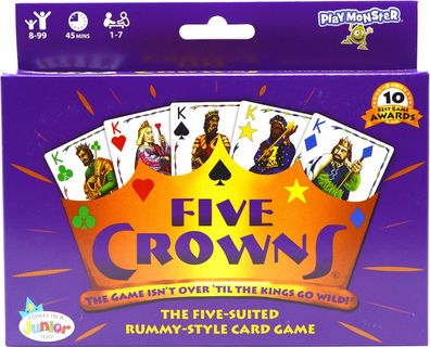 Five Crowns Kartenspiel Familienkartenspiel - lustige Spiele