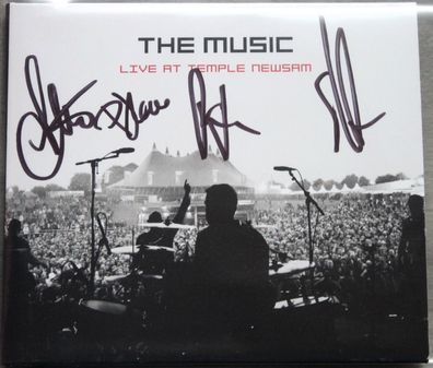 The Music - Live at Temple Newsam (2022) (2xCD, signed) (LONGCD01) (Neu)