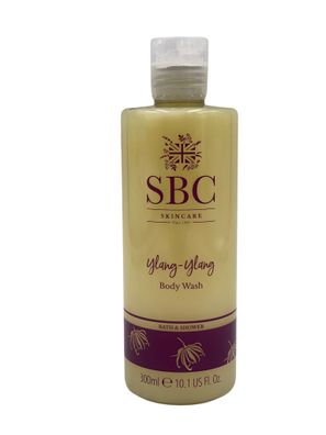 SBC Skincare Body Wash Ylang Ylang 300ml Bath & Shower