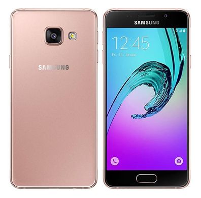 Samsung Galaxy A3 (2016) SM-A310F Pink Gold 16GB 13MP MicroSD LTE Android Smartpho...
