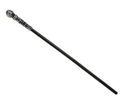 Pimp Stock Silber Zuhälter Gehstock Tanzstab Walking Cane Dandy Stab Tanz 80 cm