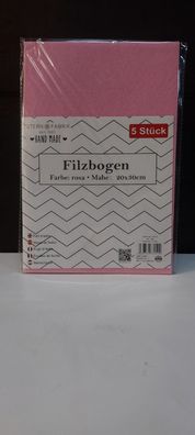 Filzbögen Stern Fabrik Hand Made 20x30cm