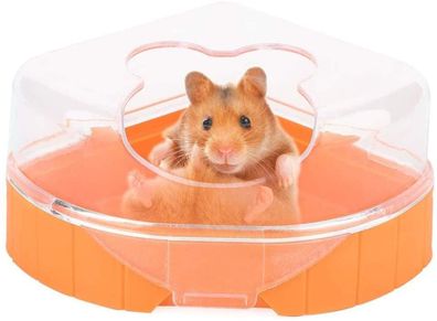 Hamster-Haustier-Badezimmer, Chinchilla-Bade-WC, Kunststoff-Hamster