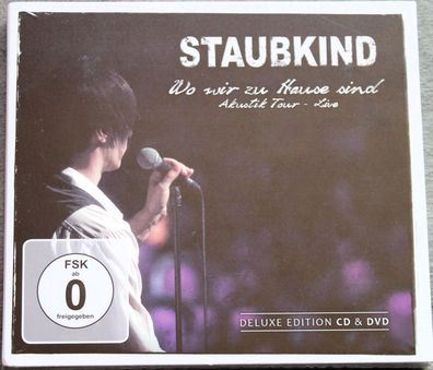 Staubkind - Wo Wir Zu Hause Sind Akustik Tour - Live (2013) (CD + DVD) (Neu + OVP)