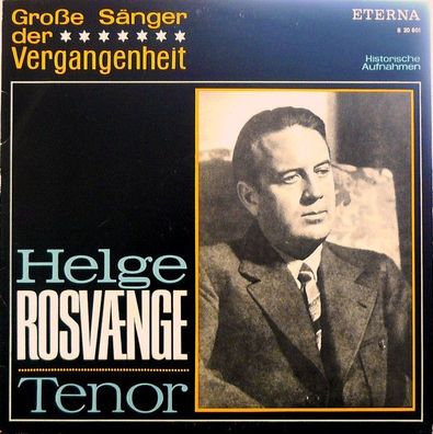 Eterna 8 20 801 - Helge Rosvænge - Tenor