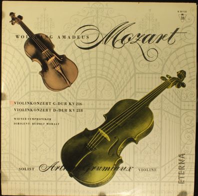 Eterna 8 20 132 - Violinkonzert G-dur KV 216 / Violinkonzert D-dur KV 218