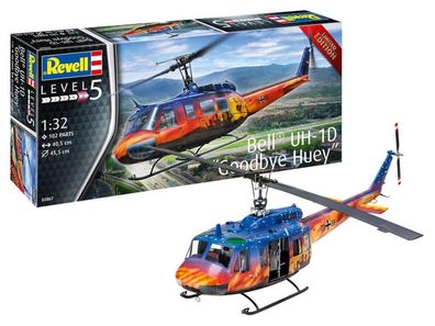 Revell Bell UH-1D "Goodbye Huey" in 1:32 Revell 03867 Bausatz