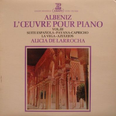 Erato STU 70561 - L'Œuvre Pour Piano - Vol. III