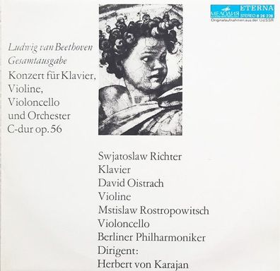 Melodia Eterna 8 26 226 - Konzert Für Klavier, Violine, Violoncello Und Orchest