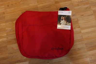 CYBEX Wickeltasche Babytasche Tasche Pflegetasche für Kinderwagen & Buggys rot