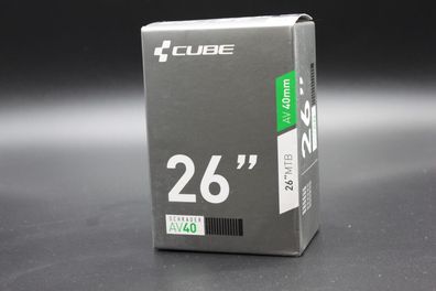 Cube Fahrradschlauch 26" MTB AGV 40mm