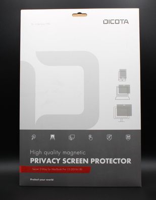 Dicota Secret 2-Wege Magnetischer Blickschutzfilter für das MacBook Pro D31592