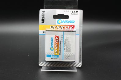 Conrad energy 3LR12 Flach-Batterie Alkali-Mangan 4800 mAh 4.5 V