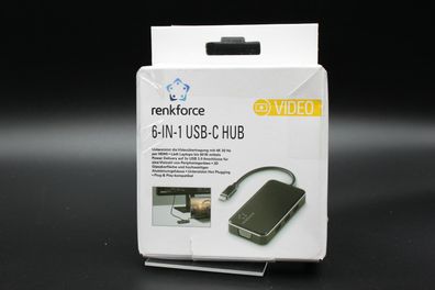 Renkforce RF-4613076 Dockingstation Mini-Dockingstation USB-C