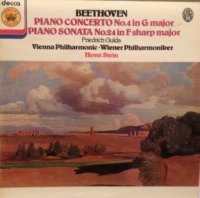 DECCA JB 41 - Beethoven : Piano Concerto No.4 In G Major, Piano Sonata No.24 In
