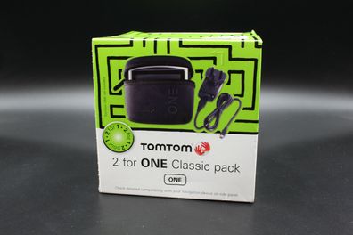 2forONE Classic Cube Pack Tasche Zubehör Ladegerät für TomTom One und Start2