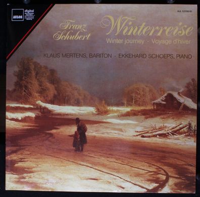 AULOS AUL 53590/91 - Franz Schubert: Winterreise (=Winter Journey, Voyage D'Hive