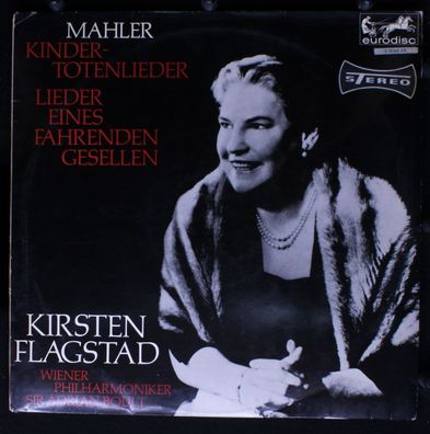 Eurodisc 70 365 KK - Kindertotenlieder - Lieder Eines Fahrenden Gesellen