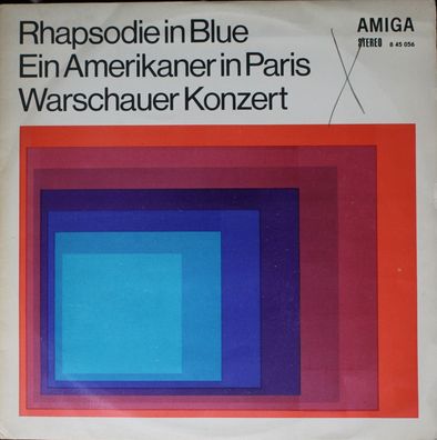 Amiga 8 45 056 - Rhapsodie In Blue / Ein Amerikaner In Paris / Warschauer Konzer