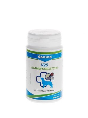 Canina ?V25 Vitamintabletten - 200g ? für Hunde