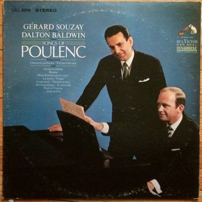 RCA Victor Red Seal LSC-3018 - Songs Of Poulenc